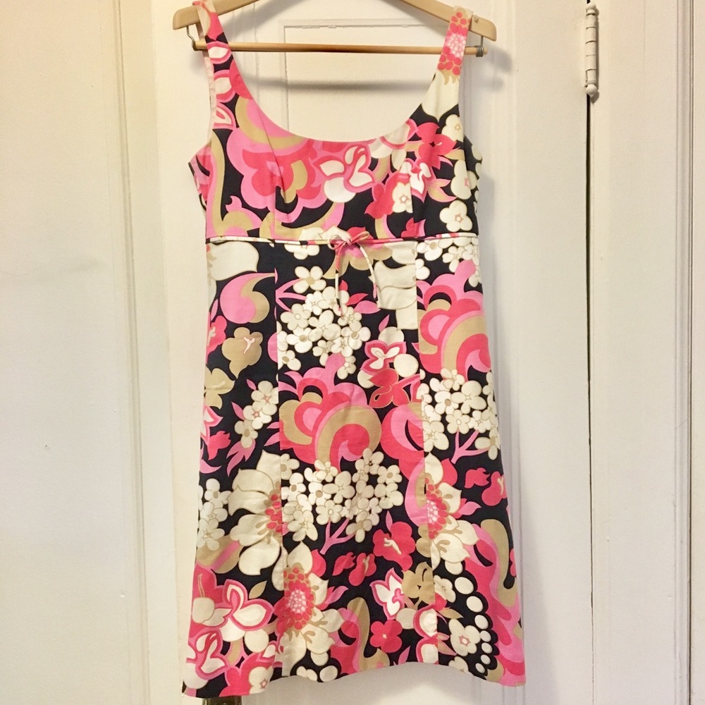 Retro Spring J Crew dress